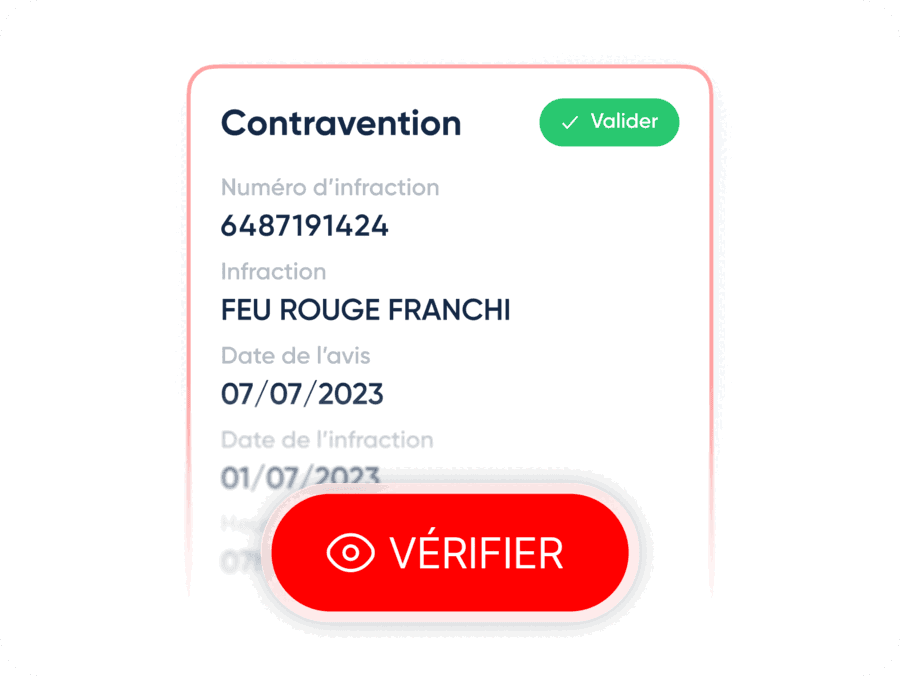 Étape 2: Vérifiez les informations